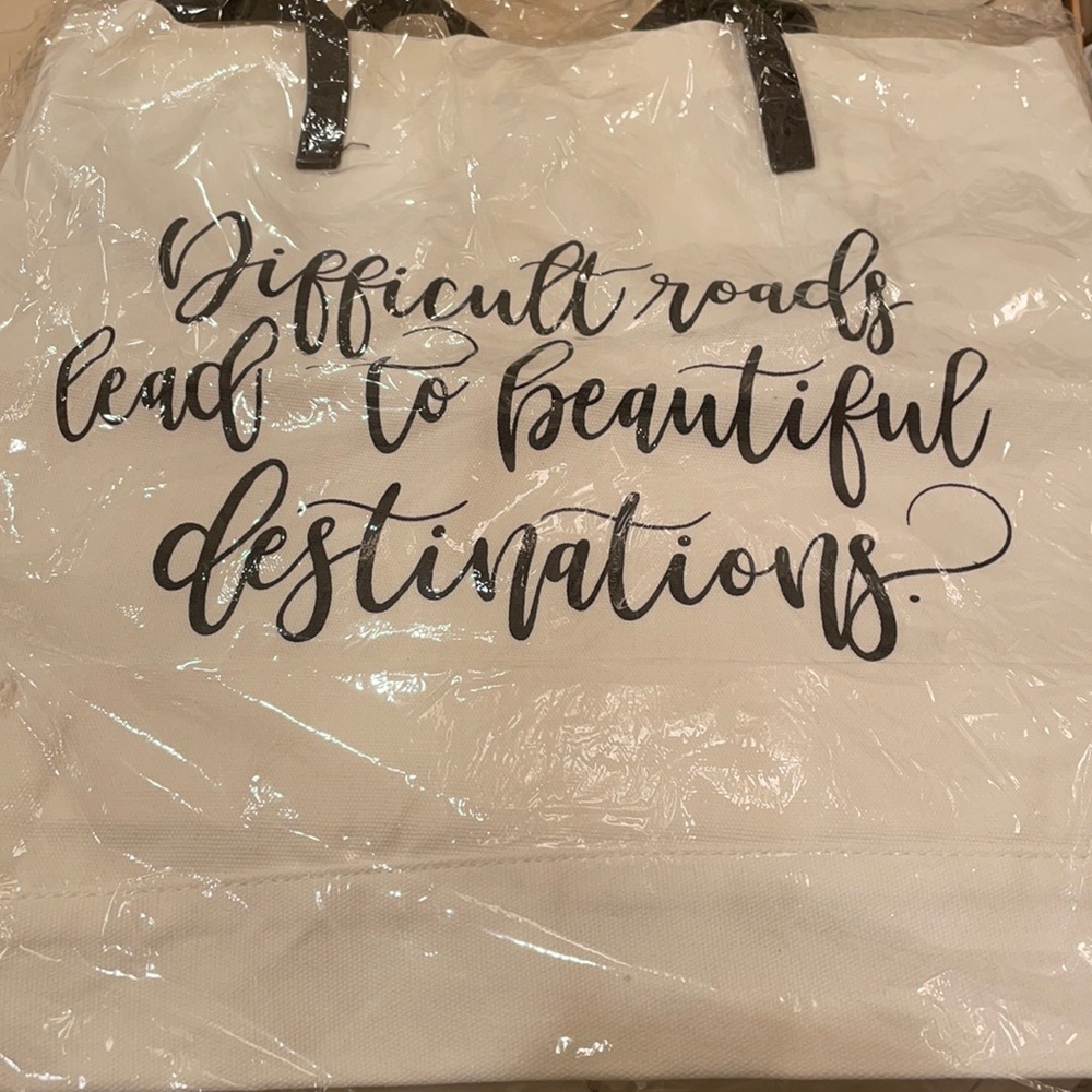 Grace and lace tote